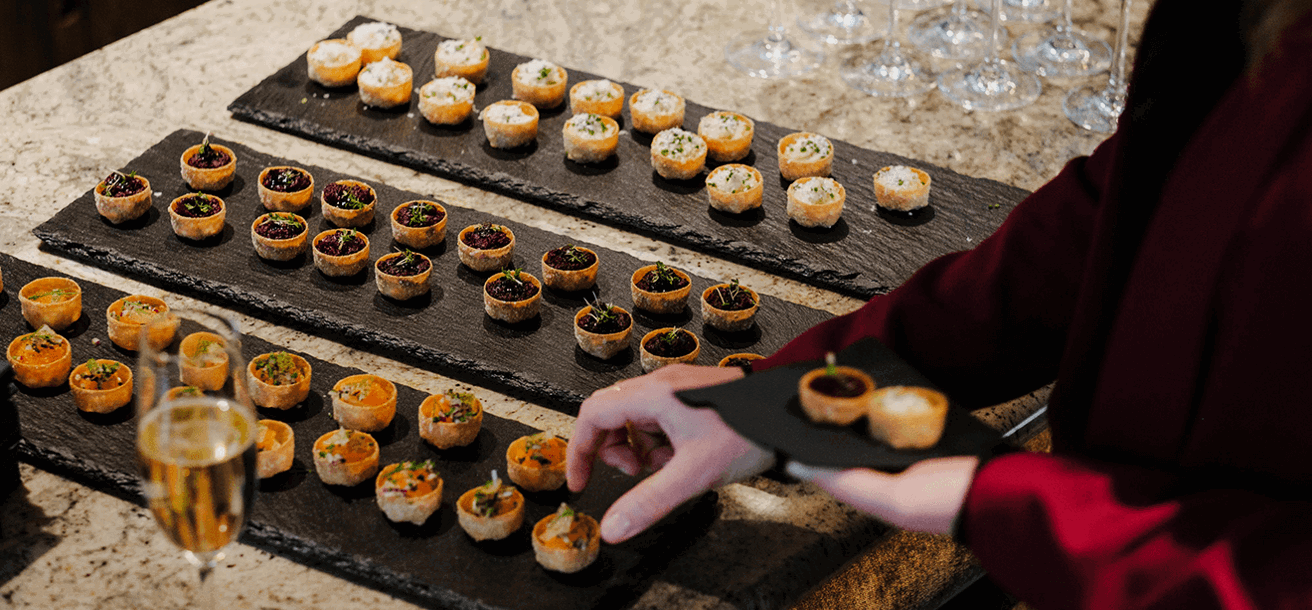 Tre olika sorters kanapéer