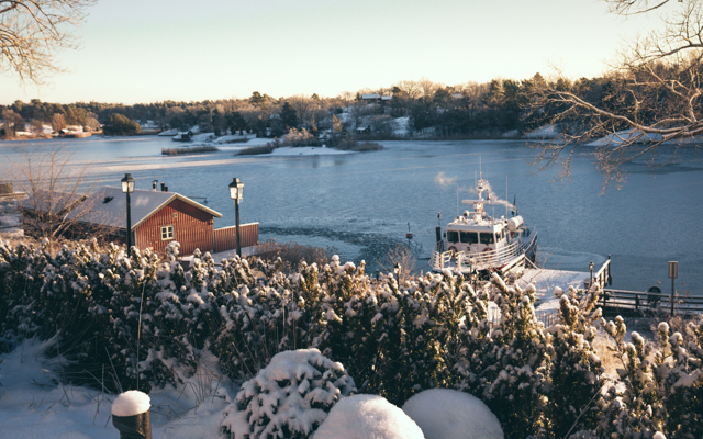 Hemviken på vintern