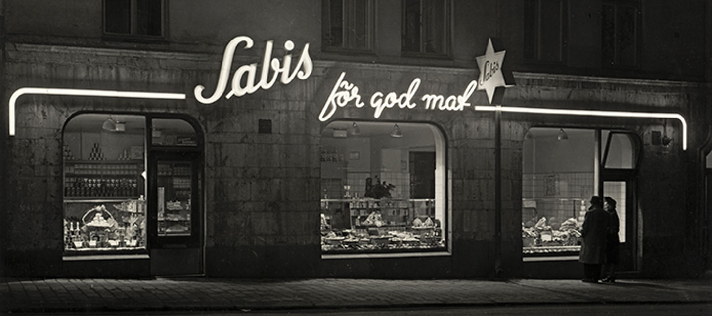 Sabis på Linnégatan 1948