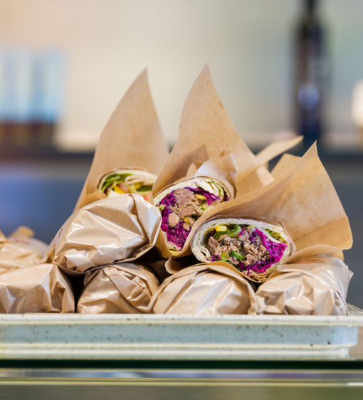 Färdiga wraps i papper