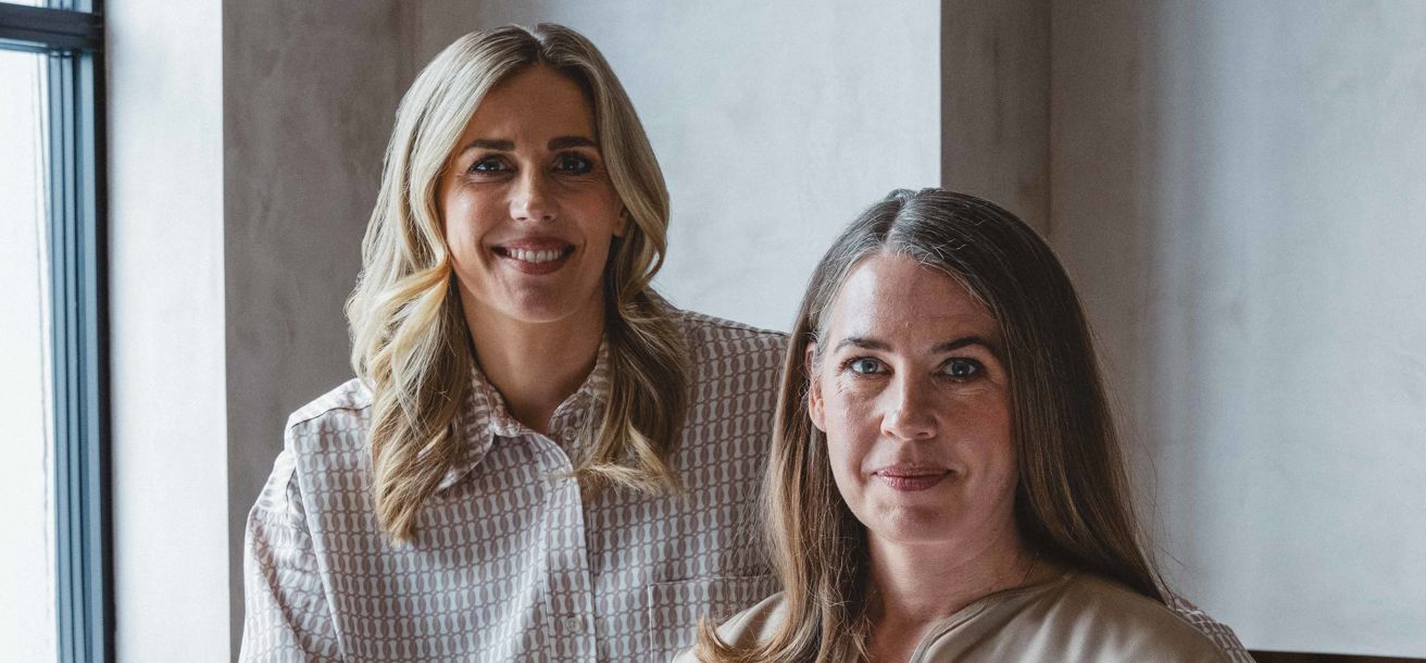 Ägare och VD Madeleine Brehmer och ägare och styrelseordförande Caroline Cederblad