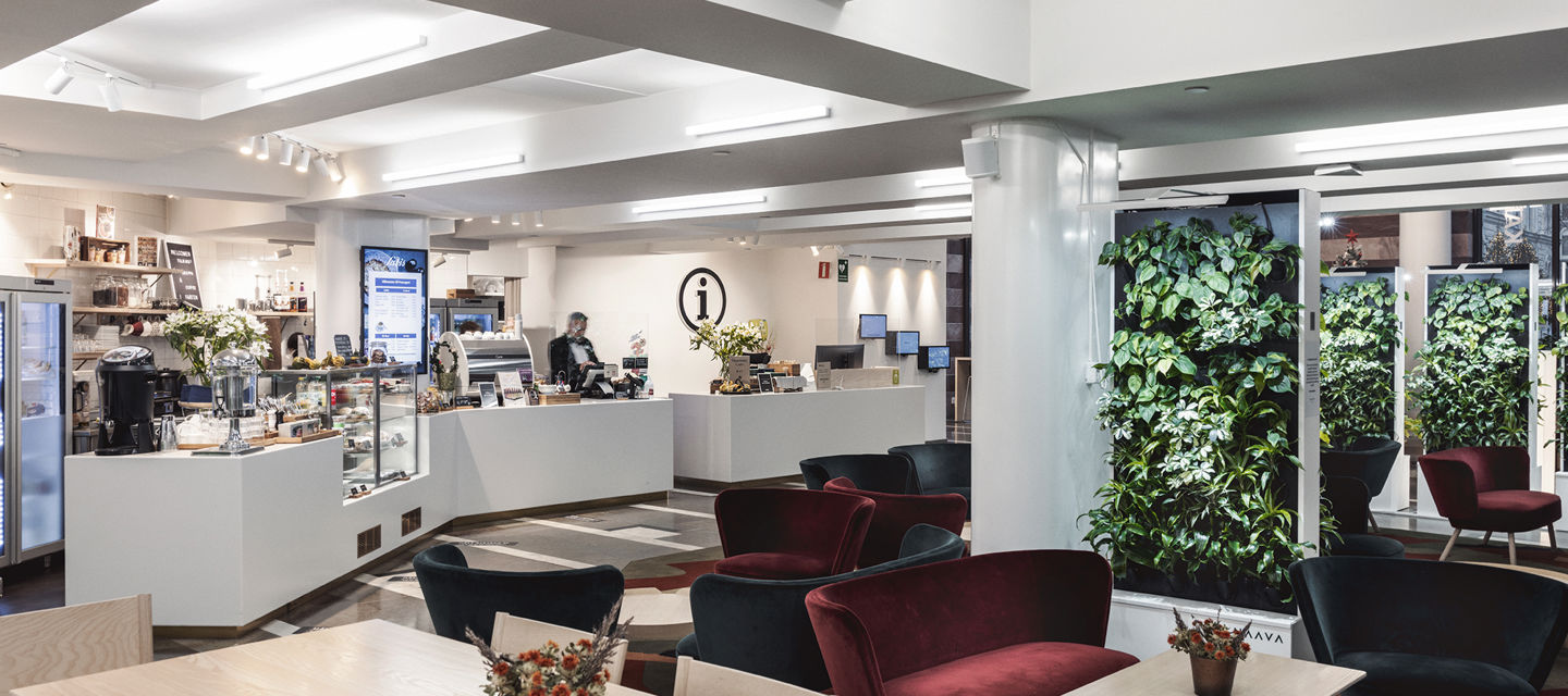 Informationsdisk och lobby