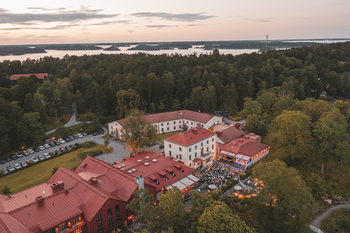 Konsert på Smådalarö Gård