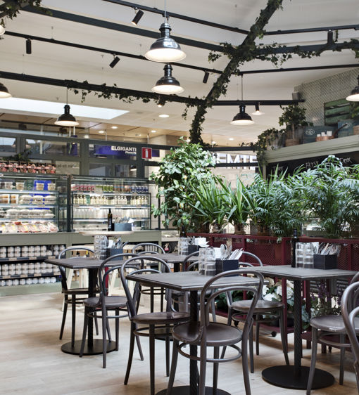 Inredning på en restaurang