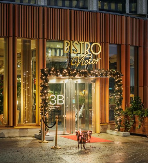 Entrén till Bistro Victor